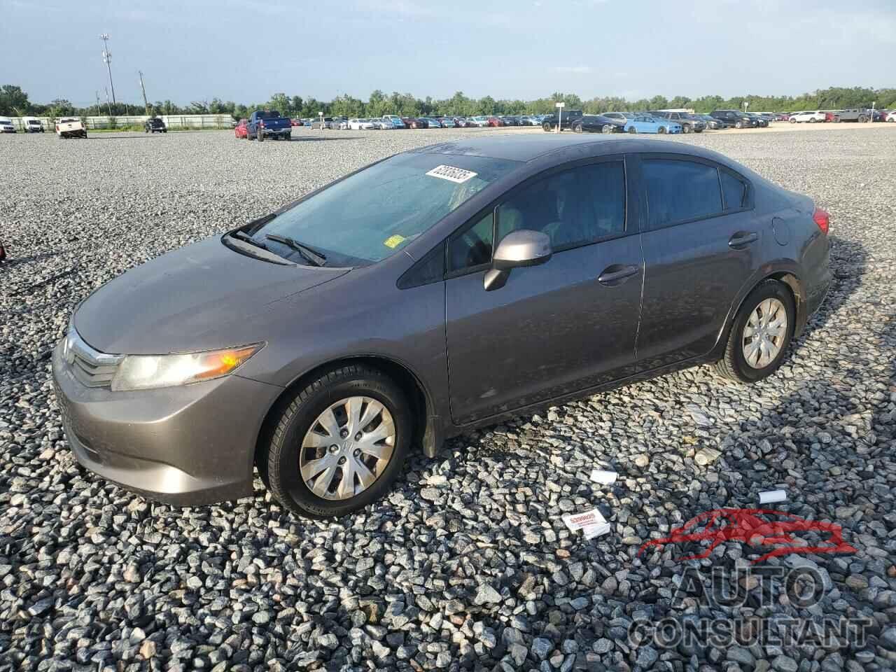 HONDA CIVIC 2012 - 19XFB2F54CE028494