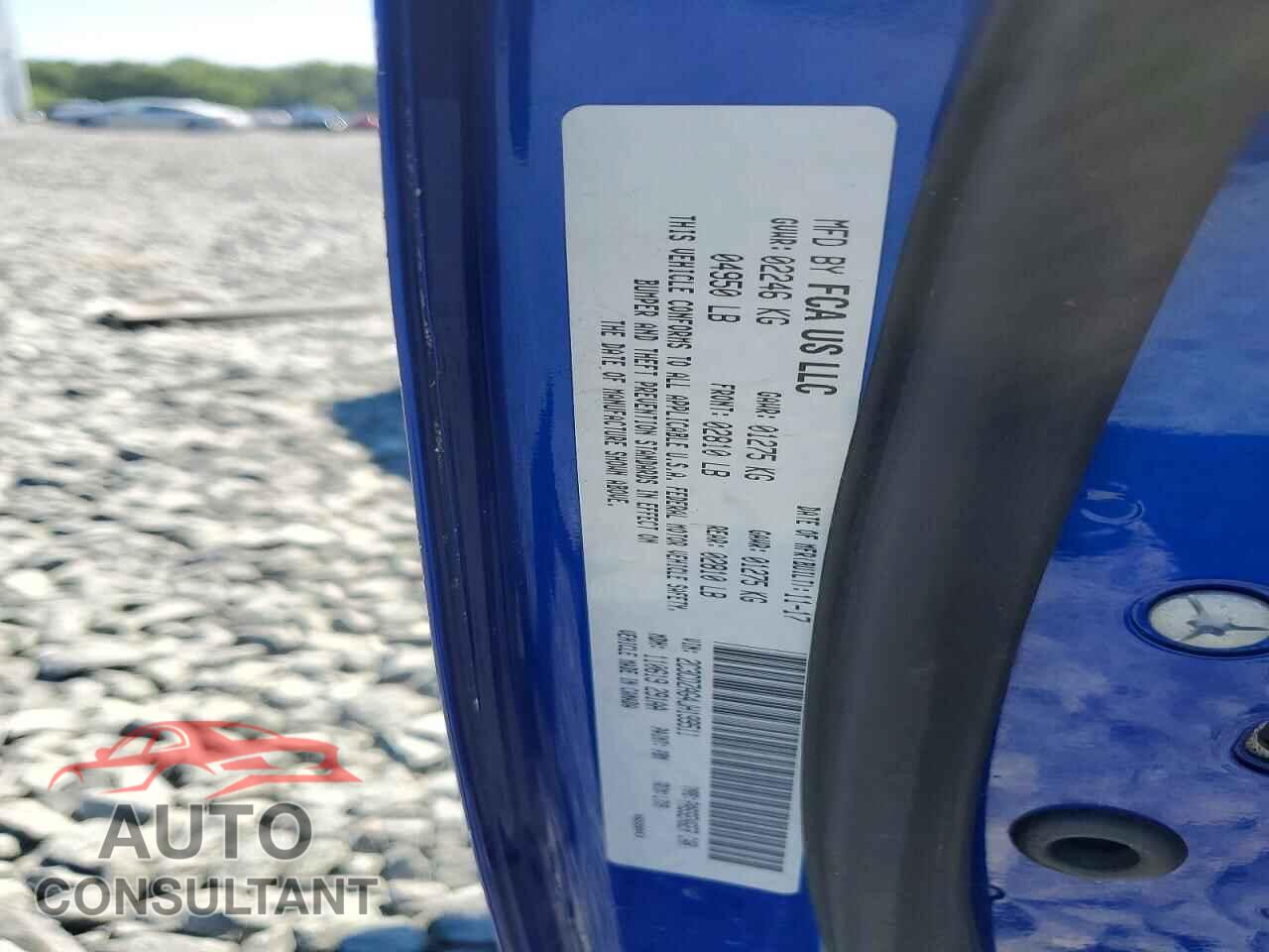 DODGE CHALLENGER 2018 - 2C3CDZAG4JH199511