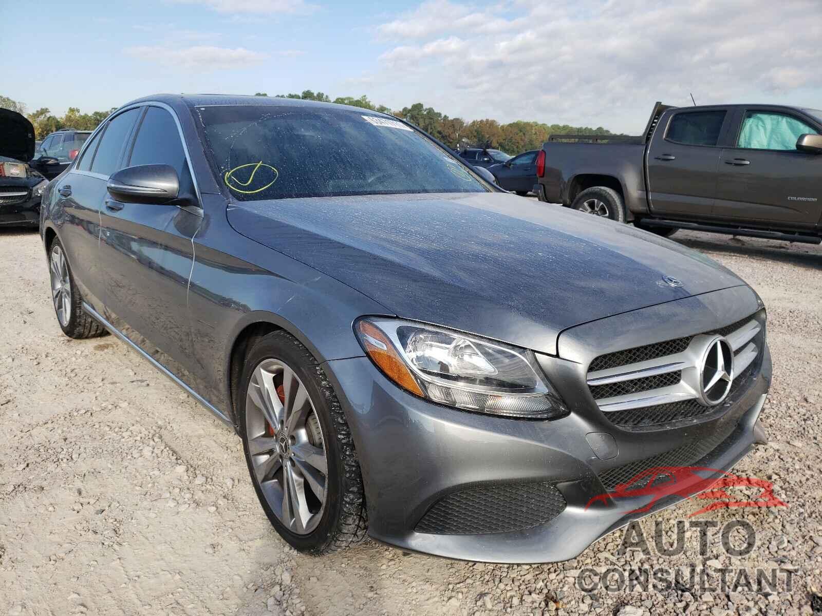 MERCEDES-BENZ C-CLASS 2018 - 55SWF4JB0JU255166