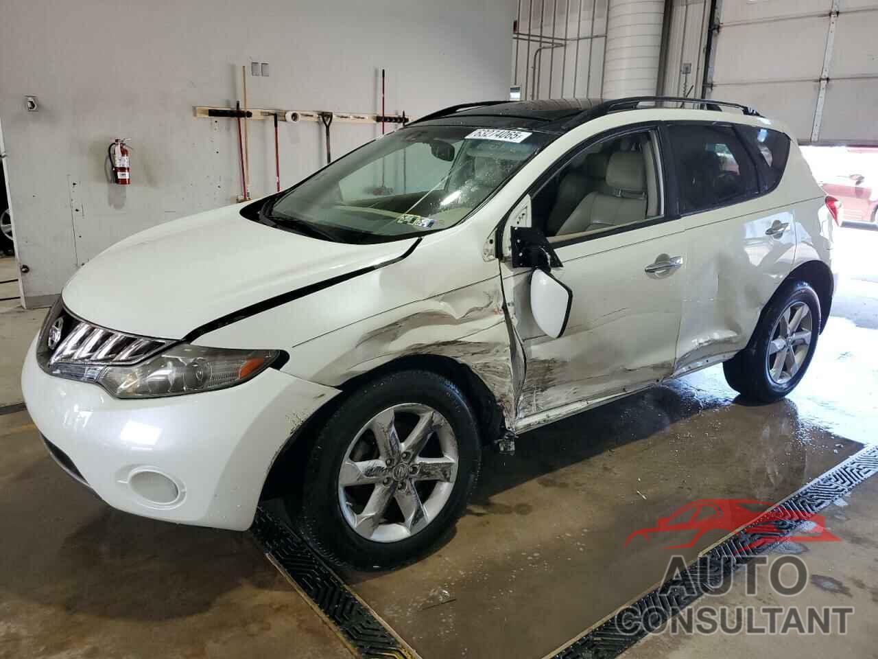 NISSAN MURANO 2010 - JN8AZ1MW0AW101492