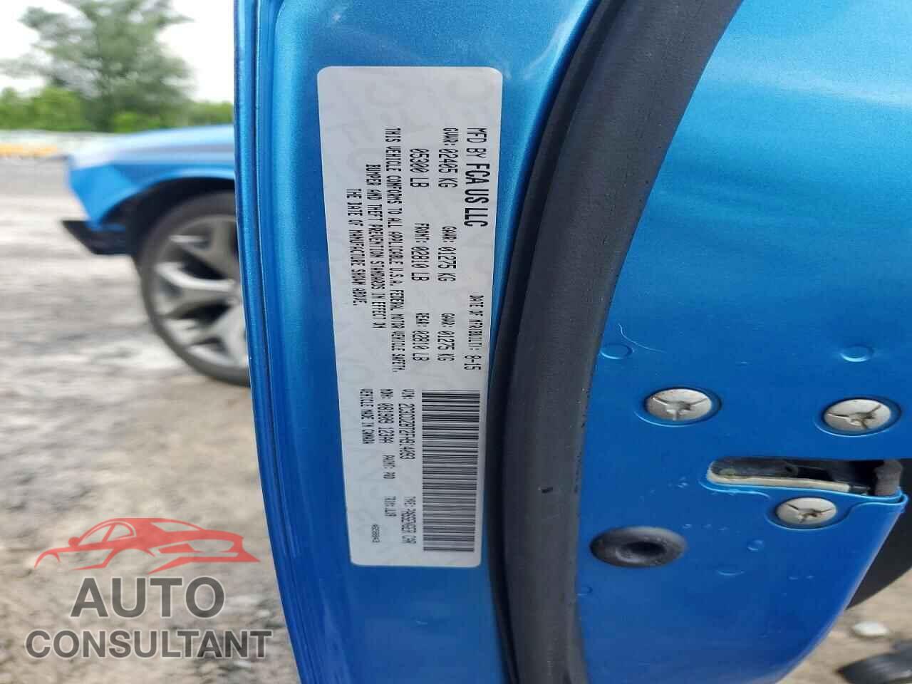 DODGE CHALLENGER 2015 - 2C3CDZBT2FH914093