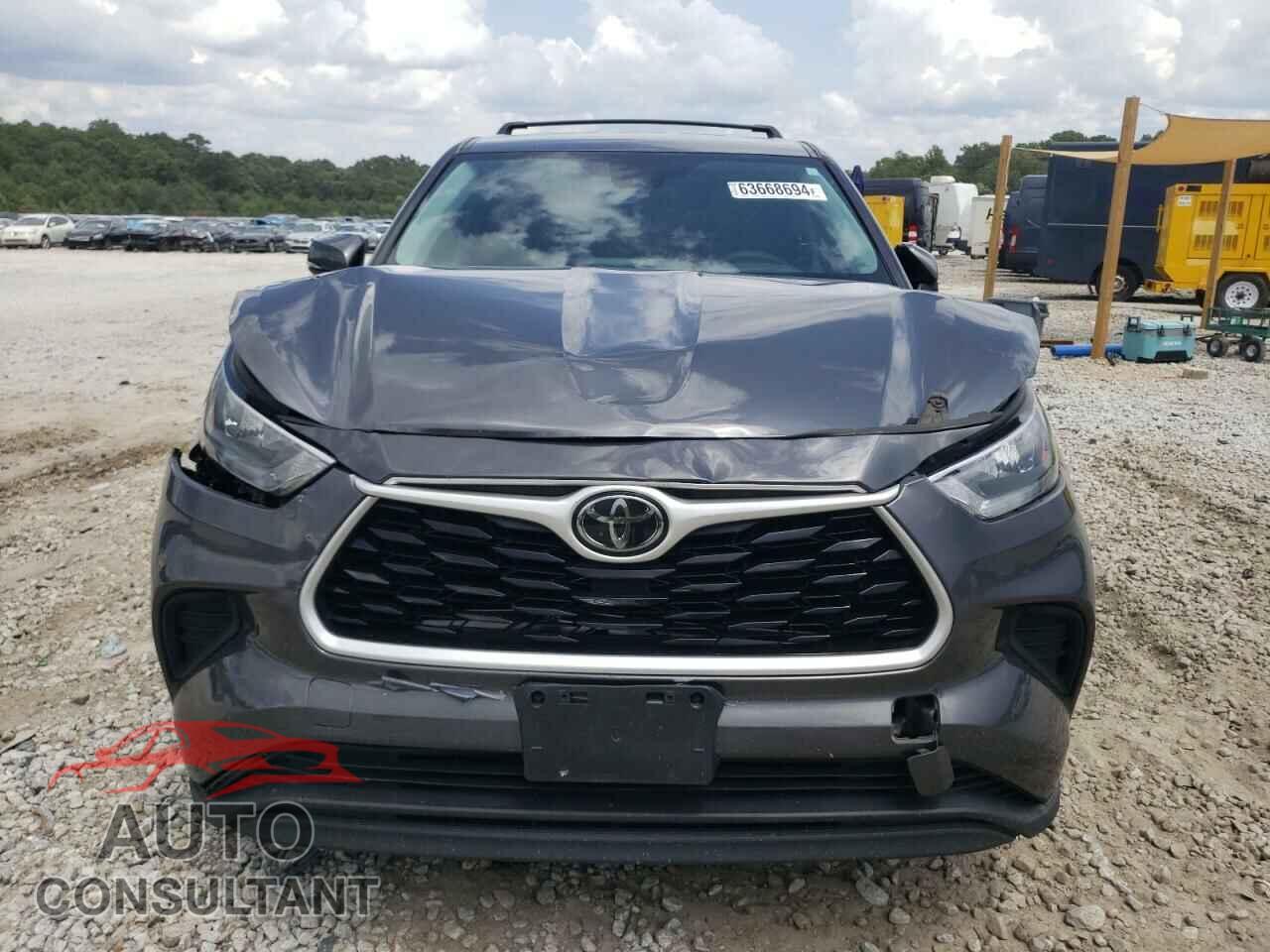 TOYOTA HIGHLANDER 2020 - 5TDCZRAH1LS004104