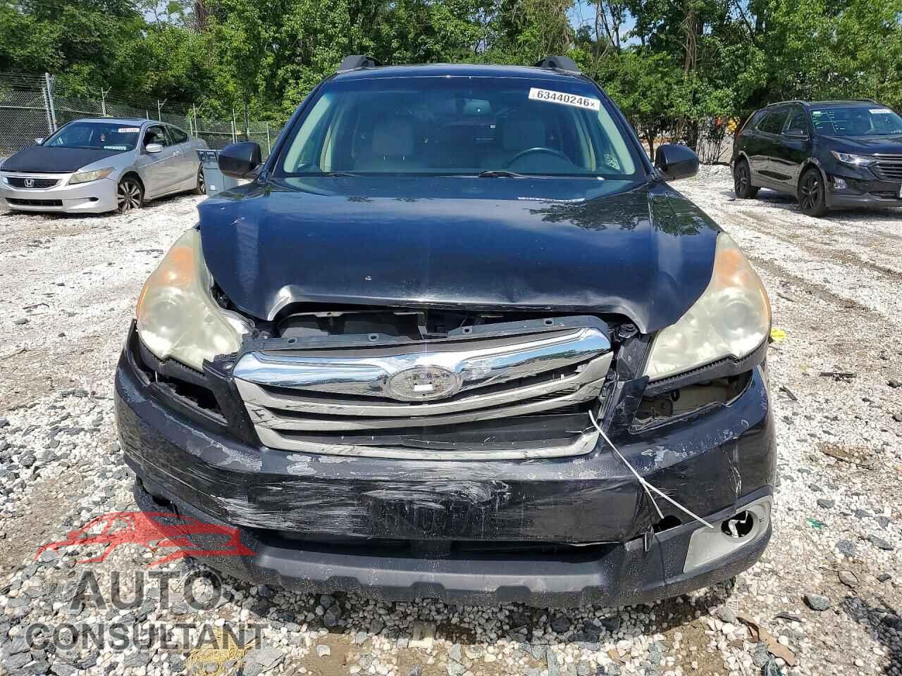 SUBARU OUTBACK 2012 - 4S4BRBGC4C3295337