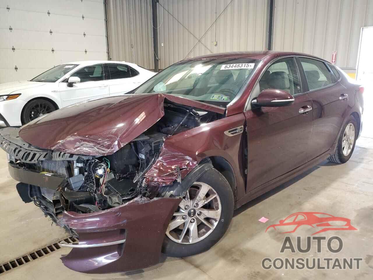 KIA OPTIMA 2016 - 5XXGT4L34GG037564