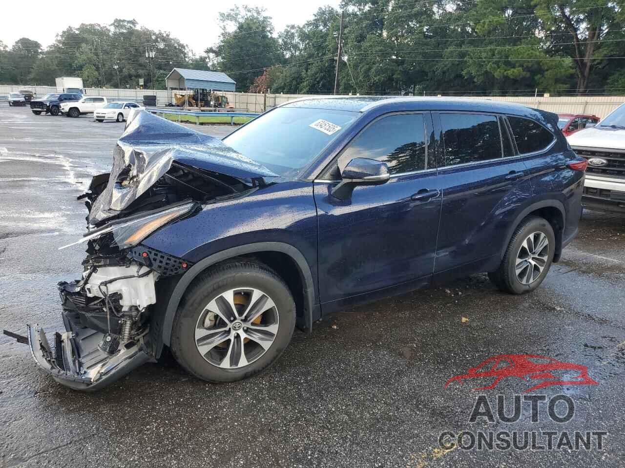 TOYOTA HIGHLANDER 2022 - 5TDGZRBH6NS588020