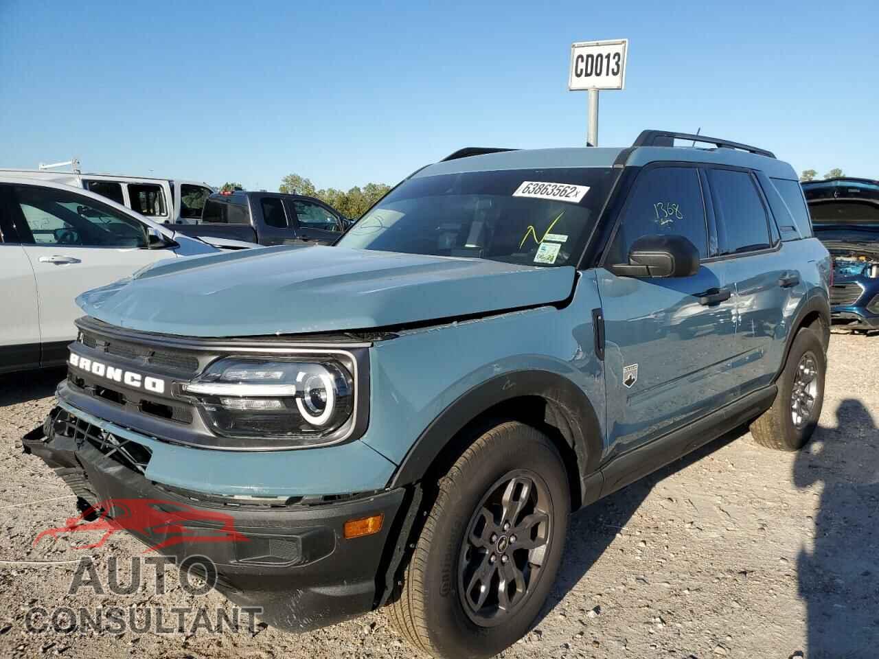 FORD BRONCO 2022 - 3FMCR9B63NRD67132