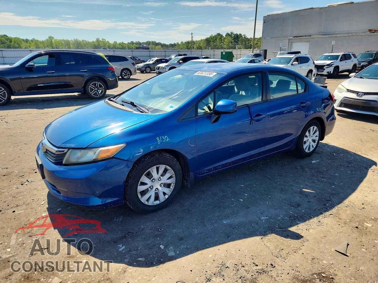 HONDA CIVIC 2012 - 2HGFB2F59CH540533