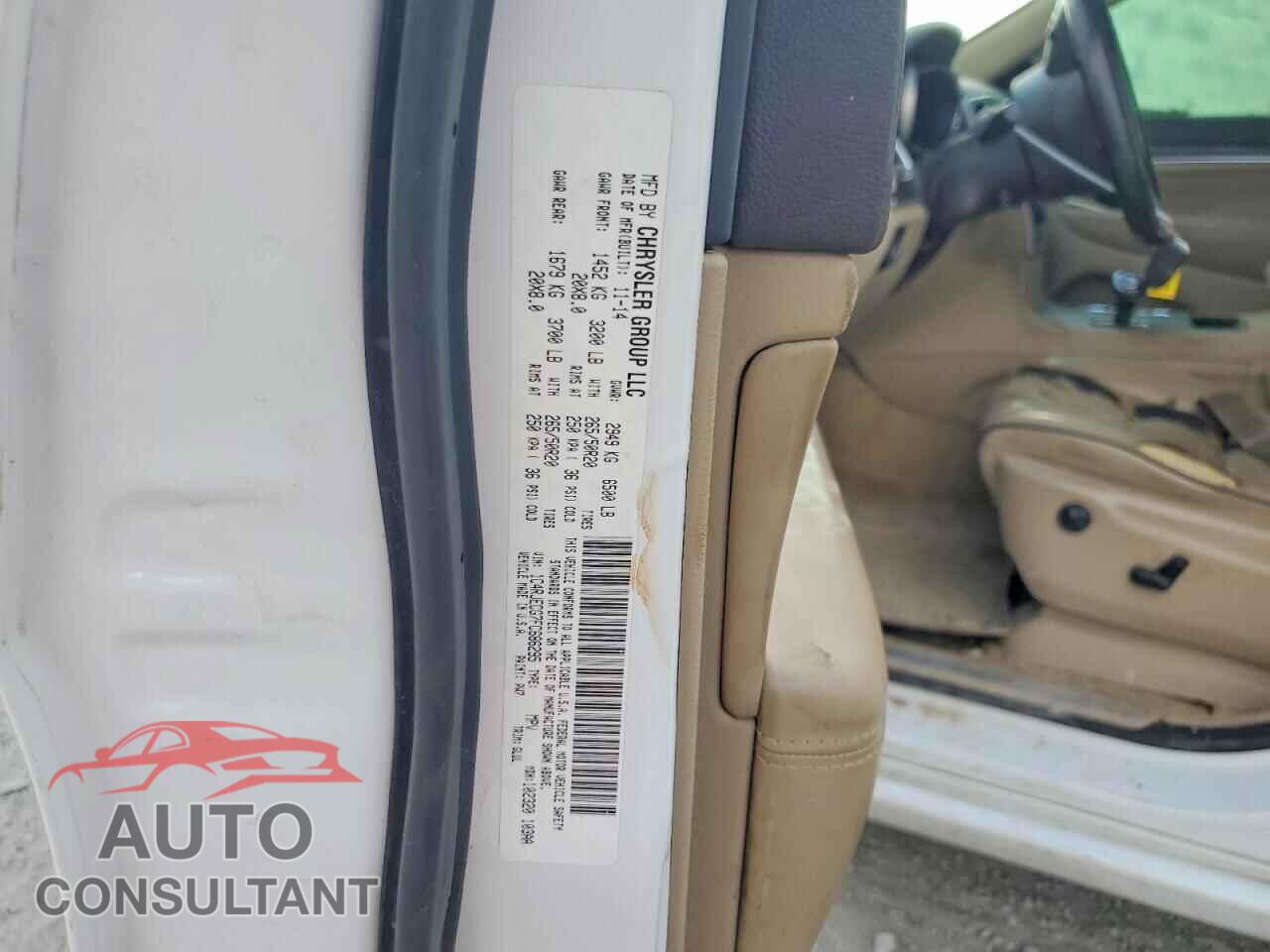JEEP CHEROKEE 2015 - 1C4RJECG7FC686295