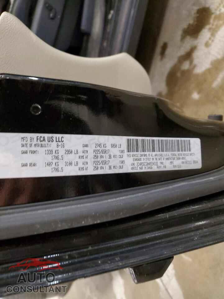 DODGE CARAVAN 2017 - 2C4RDGCG0HR554122