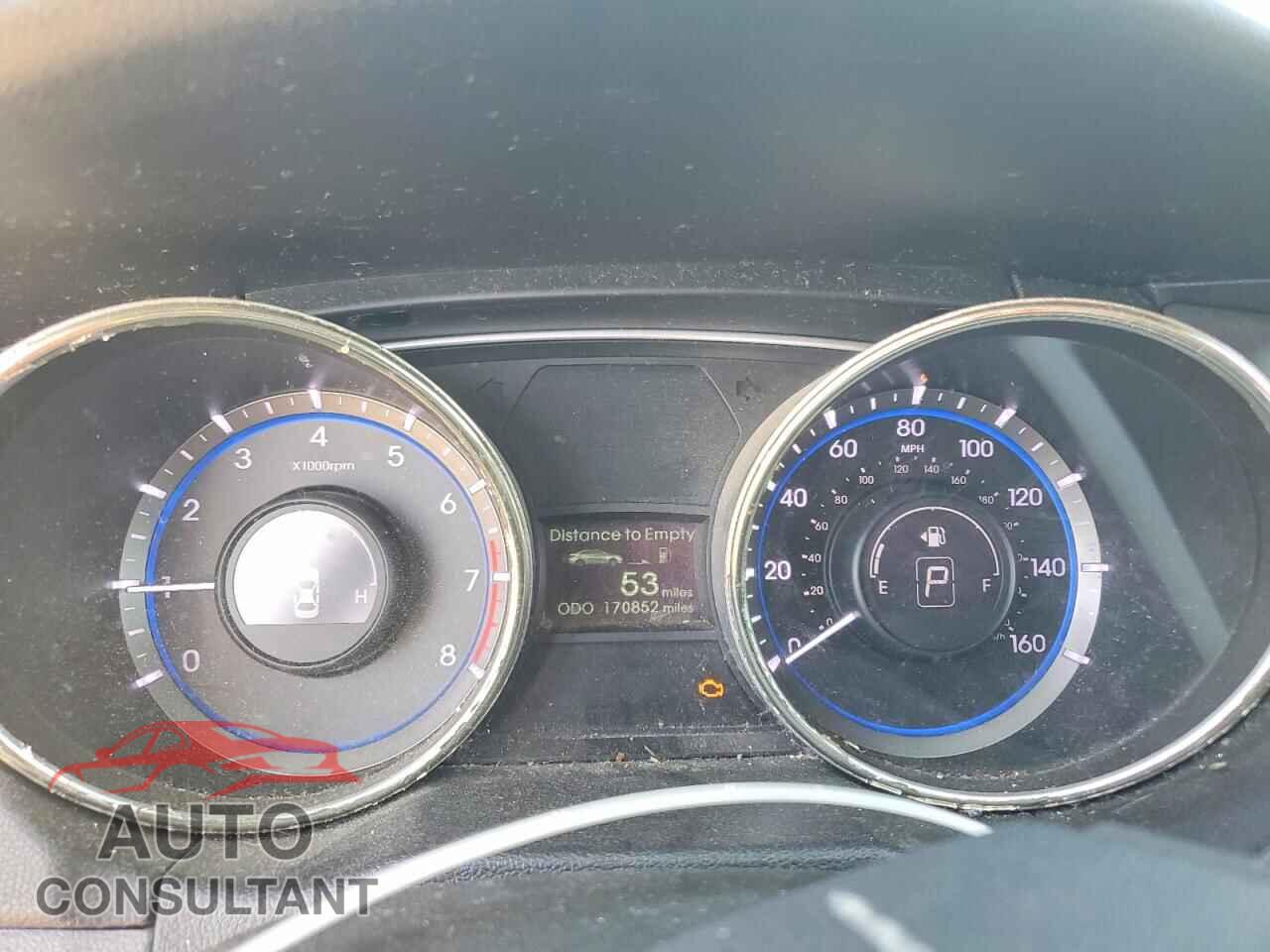 HYUNDAI SONATA 2012 - 5NPEB4AC1CH314800