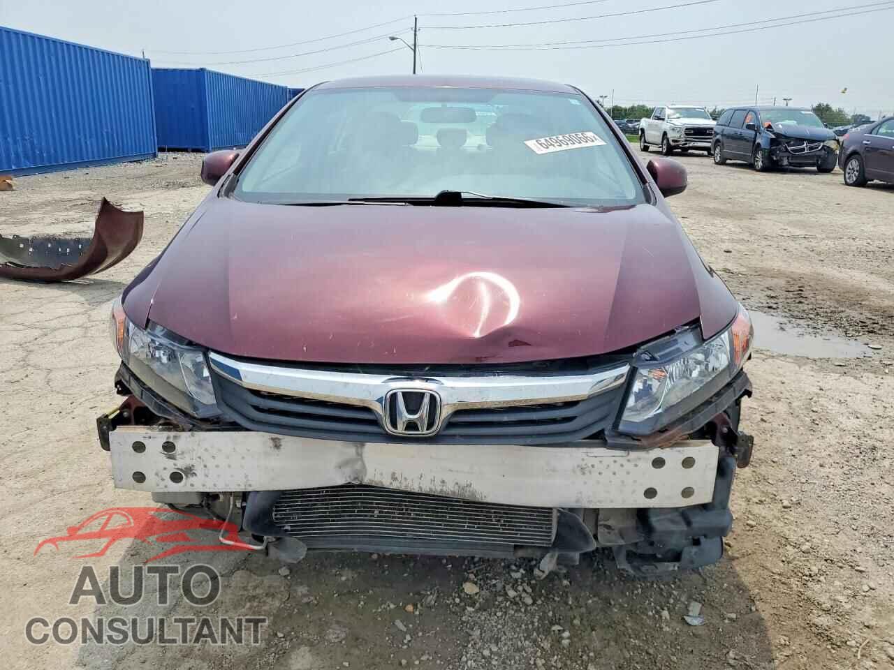 HONDA CIVIC 2012 - 19XFB2F5XCE043825