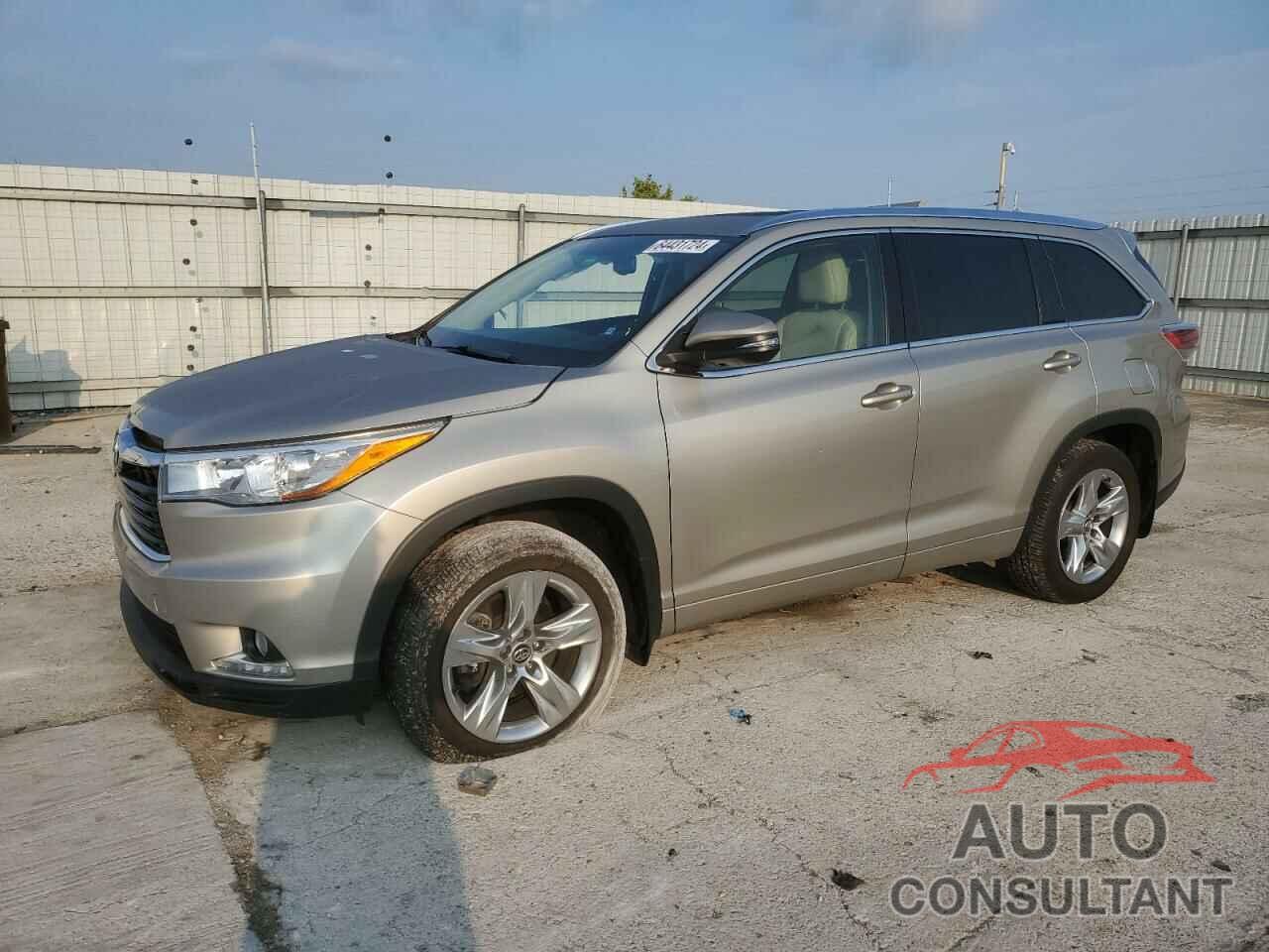 TOYOTA HIGHLANDER 2016 - 5TDDKRFH7GS275000