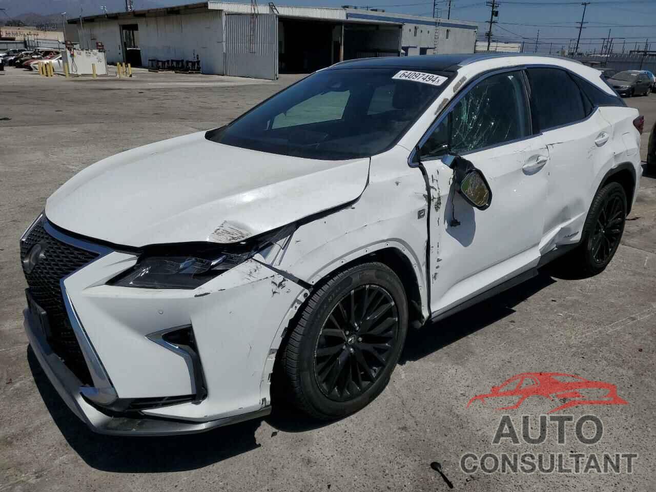 LEXUS RX450 2017 - 2T2BGMCAXHC008667