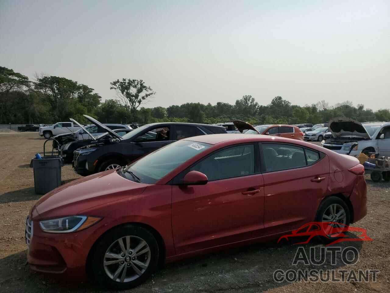 HYUNDAI ELANTRA 2018 - 5NPD84LF5JH390714