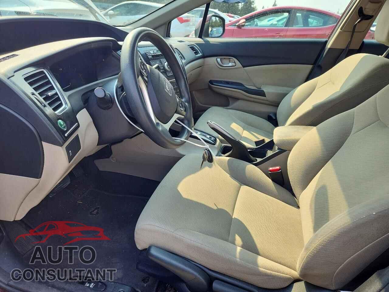 HONDA CIVIC 2013 - 19XFB2F59DE277990