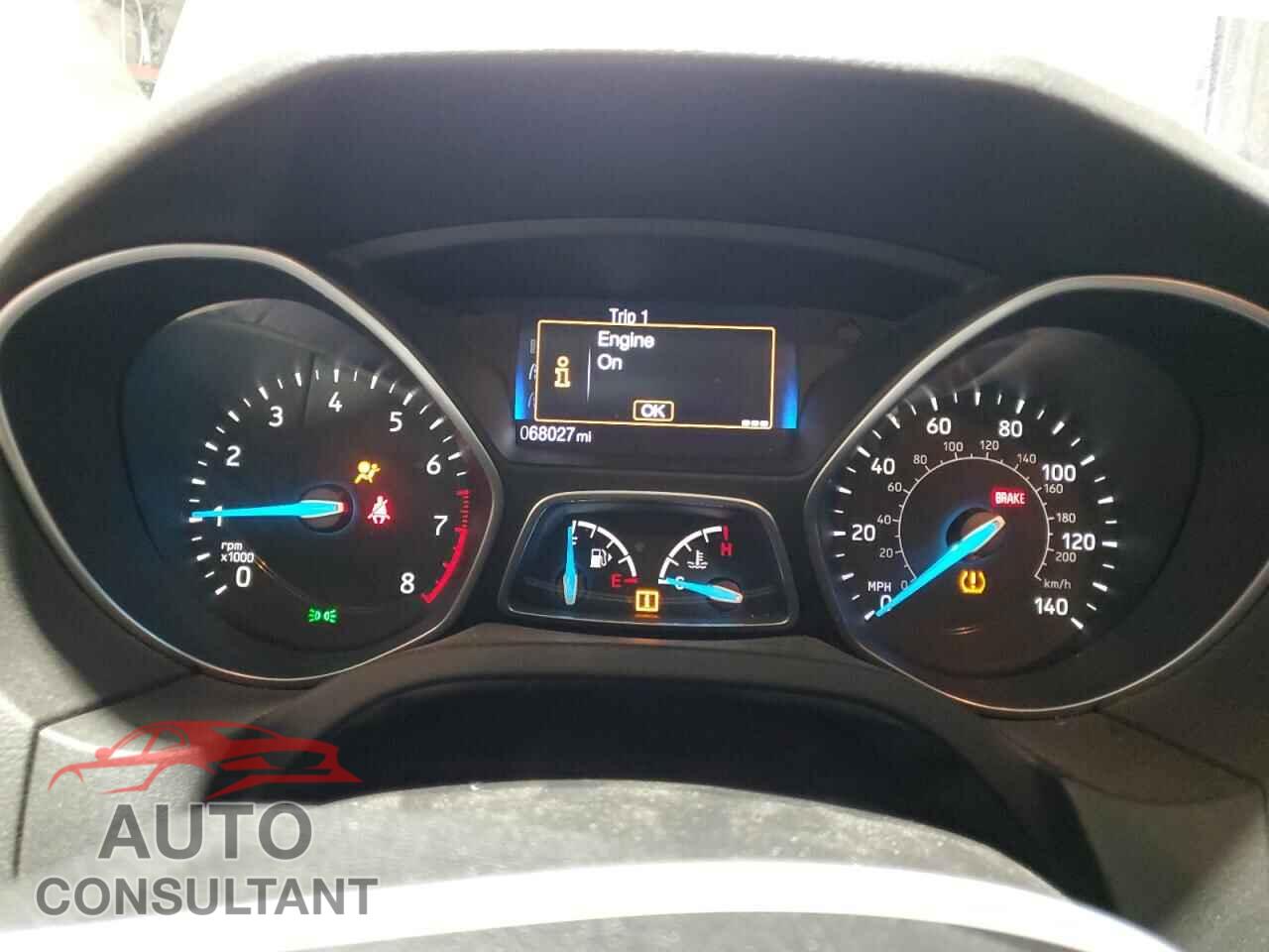 FORD FOCUS 2017 - 1FADP3E23HL258103