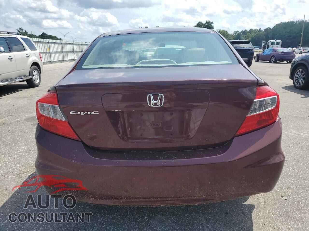 HONDA CIVIC 2012 - 19XFB2F81CE036742