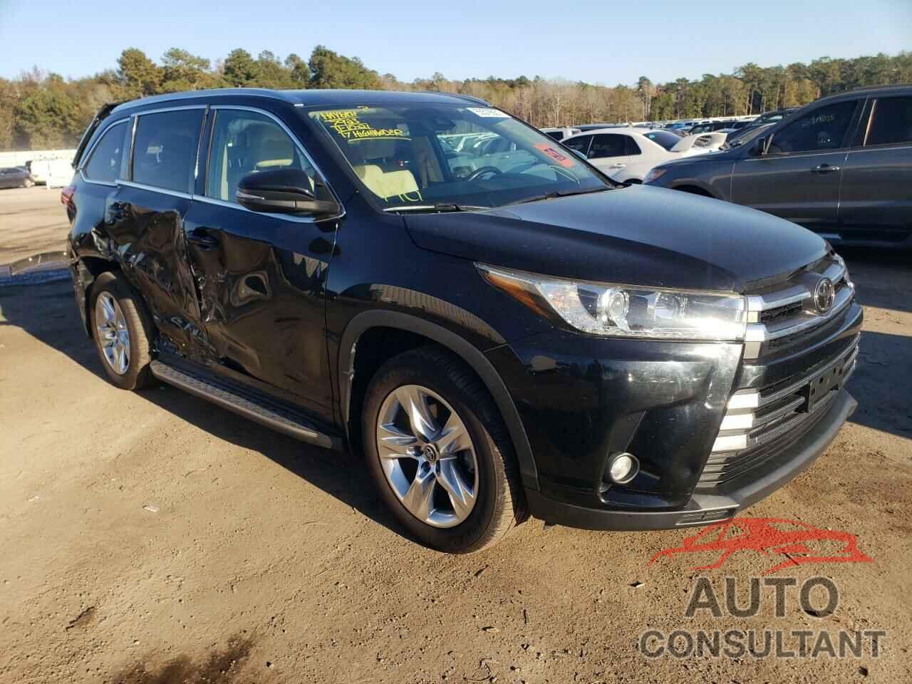 TOYOTA HIGHLANDER 2017 - 5TDDZRFH7HS366815
