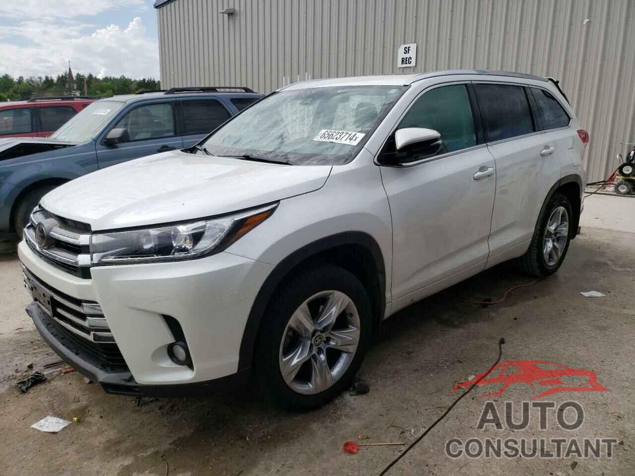 TOYOTA HIGHLANDER 2018 - 5TDDZRFH8JS845623