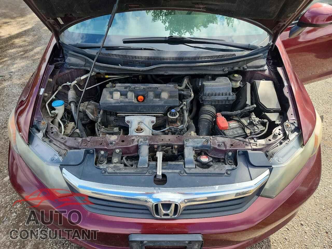 HONDA CIVIC 2012 - 2HGFB2F41CH018745