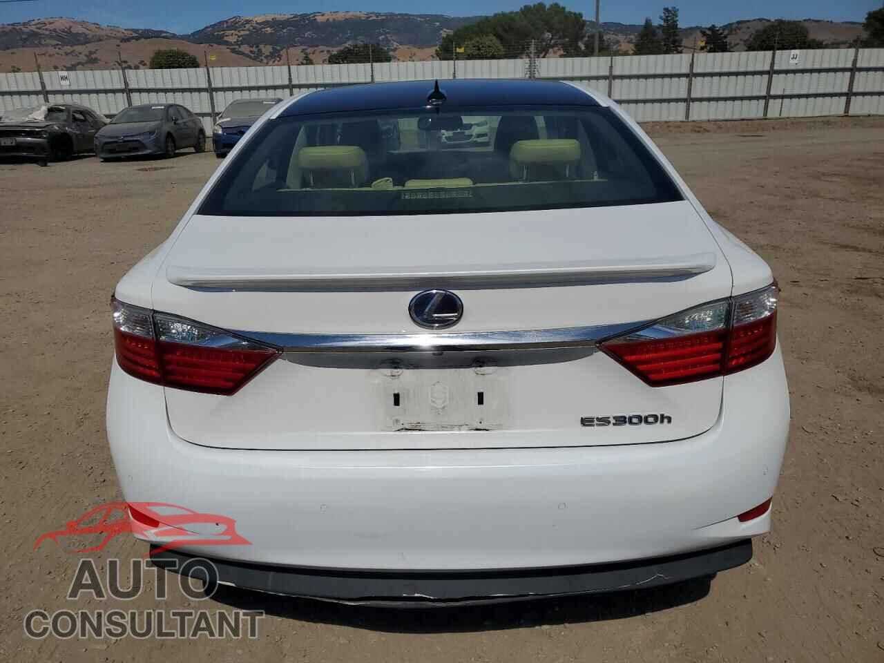 LEXUS ES300 2013 - JTHBW1GGXD2030468