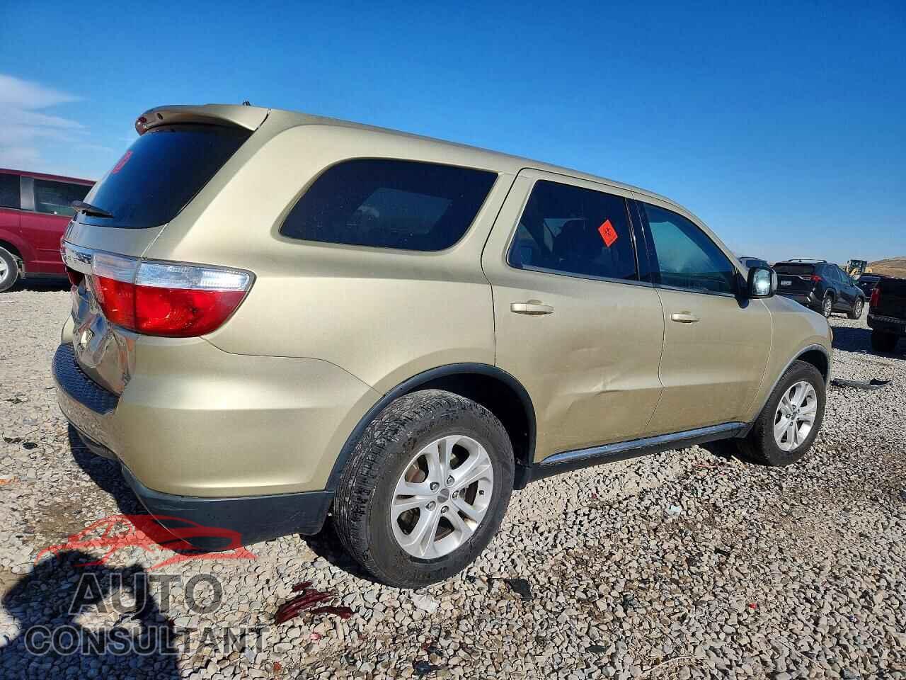 DODGE DURANGO 2011 - 1D4RE2GG6BC746545