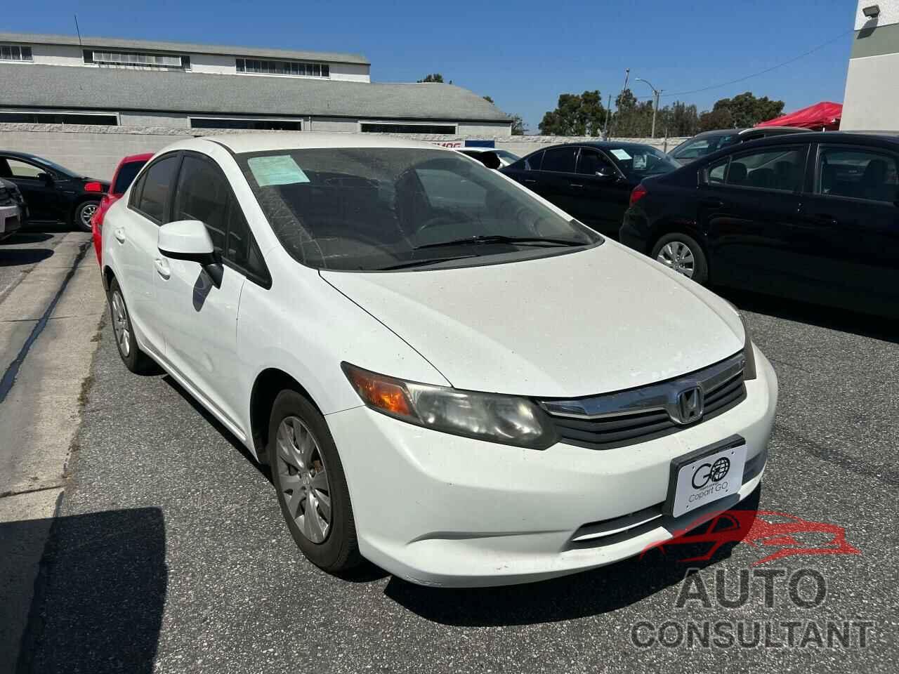 HONDA CIVIC 2012 - 19XFB2F54CE323062