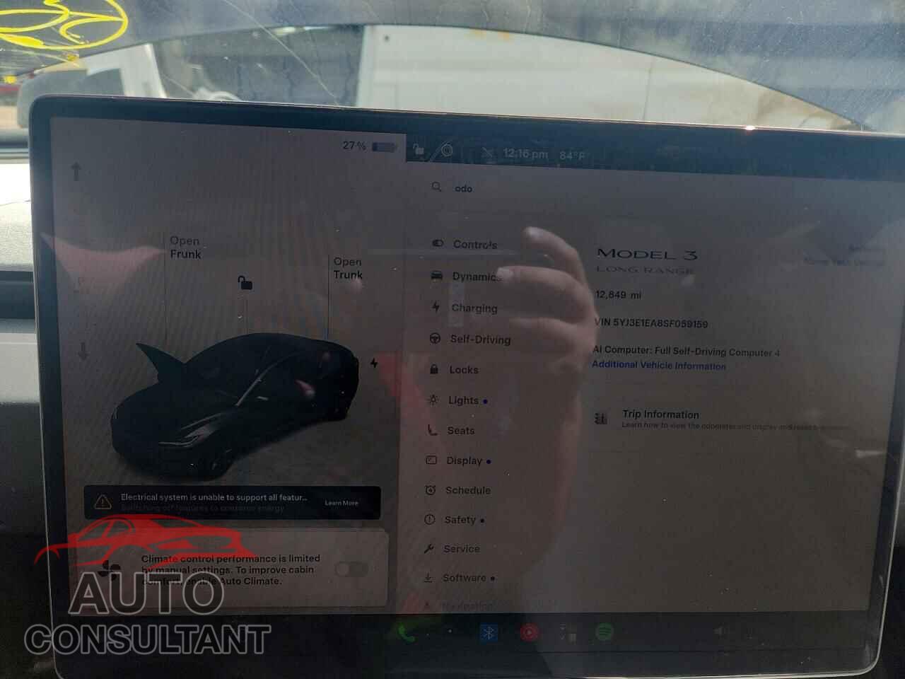 TESLA MODEL 3 2025 - 5YJ3E1EA8SF059159