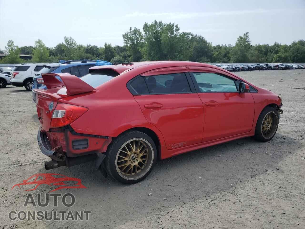 HONDA CIVIC 2012 - 2HGFB6E53CH700432