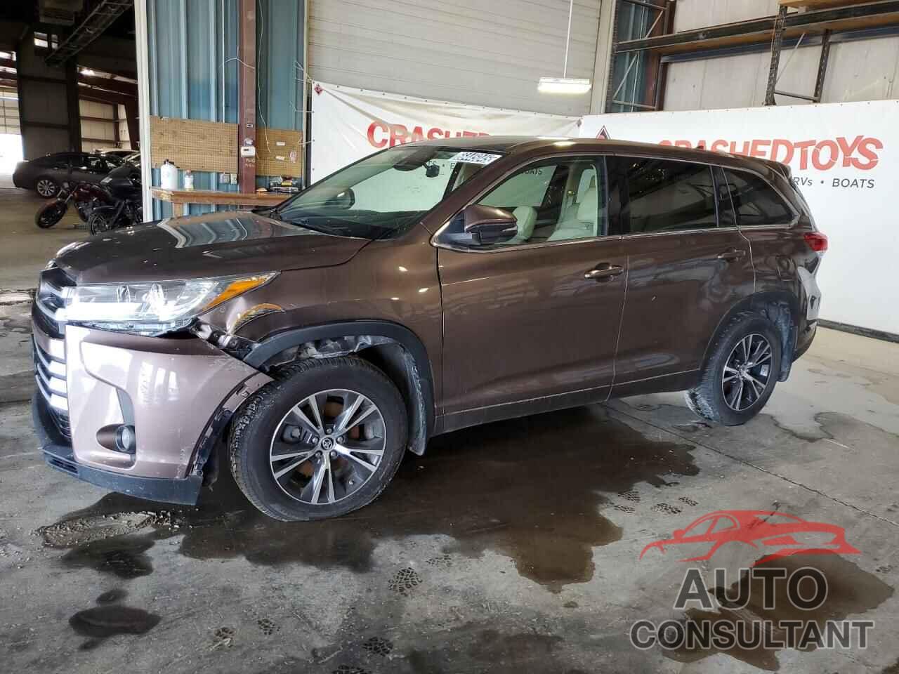 TOYOTA HIGHLANDER 2017 - 5TDBZRFH8HS456787