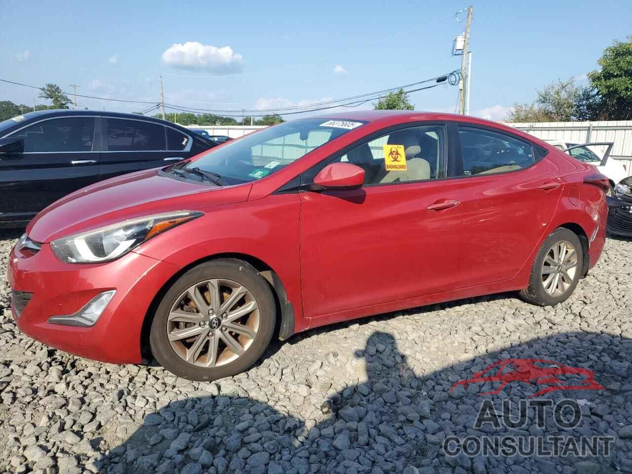 HYUNDAI ELANTRA 2016 - KMHDH4AE4GU532684