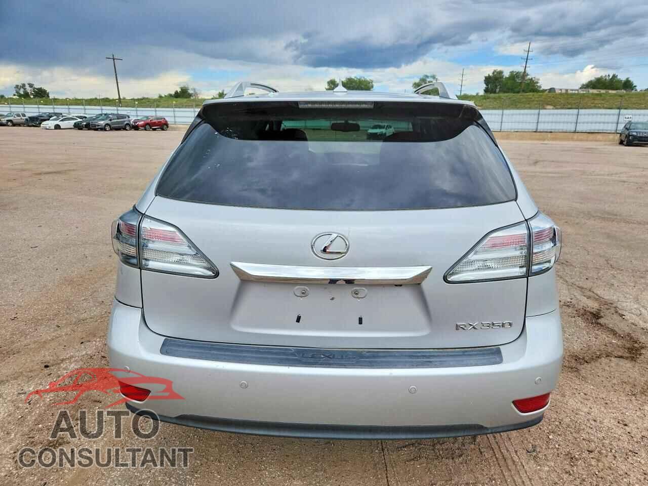 LEXUS RX350 2011 - 2T2BK1BA5BC100856