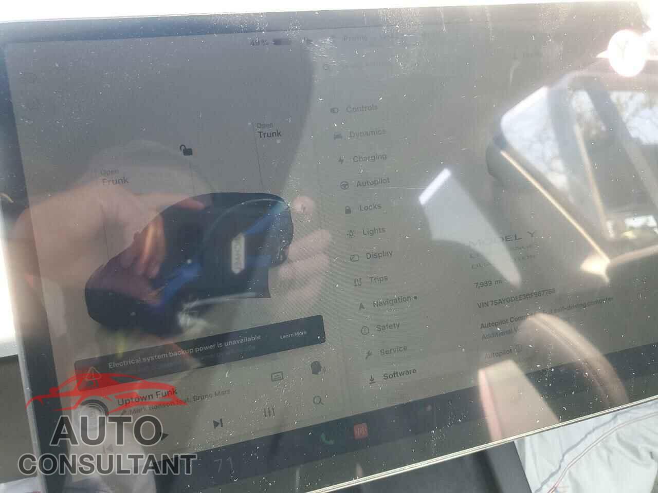 TESLA MODEL Y 2024 - 7SAYGDEE3RF987768