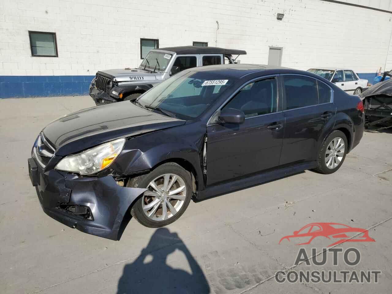 SUBARU LEGACY 2011 - 4S3BMBG6XB3212263