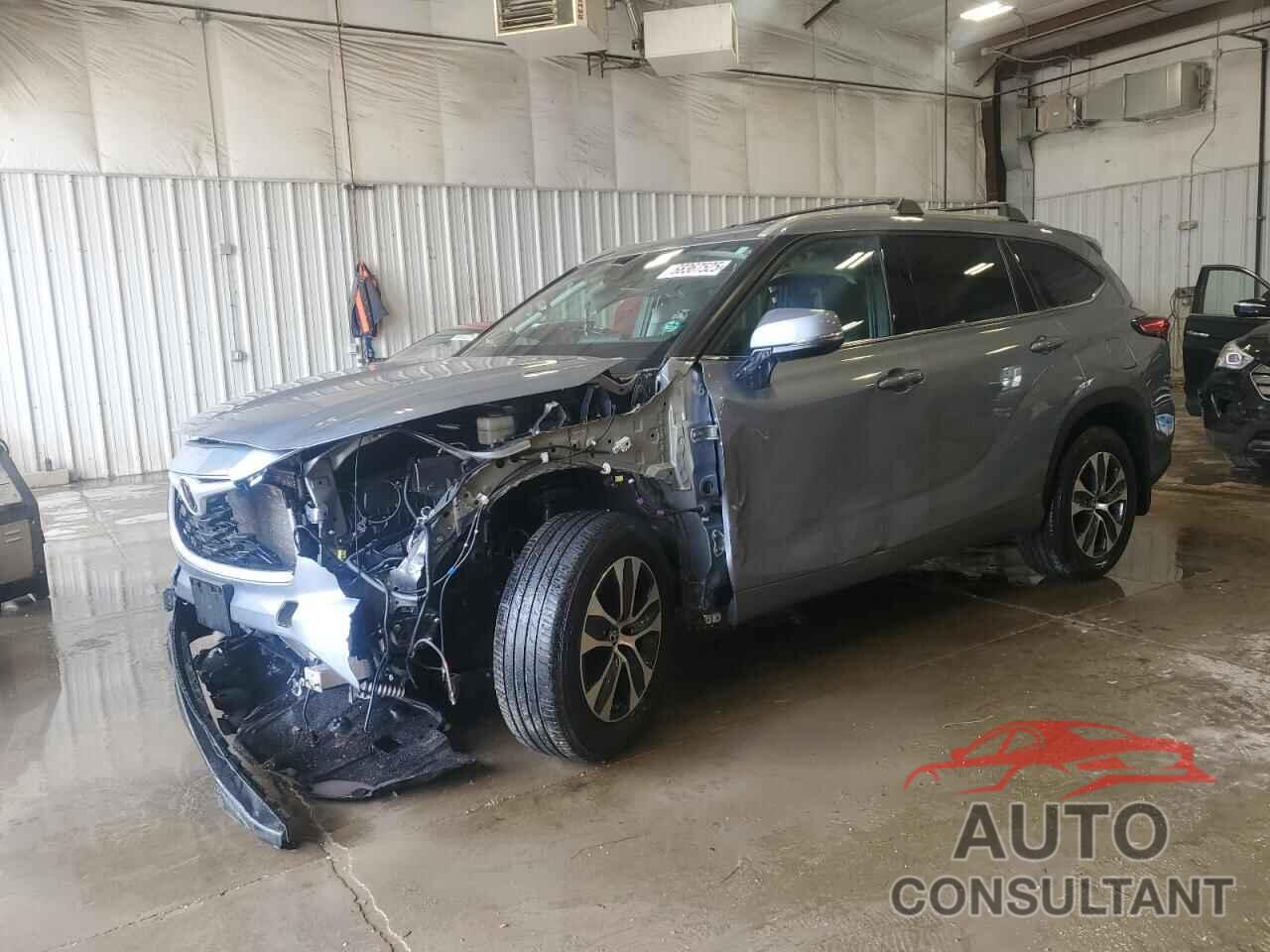 TOYOTA HIGHLANDER 2022 - 5TDGZRBH8NS181686