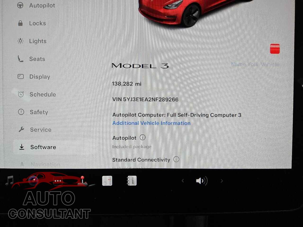 TESLA MODEL 3 2022 - 5YJ3E1EA2NF289266