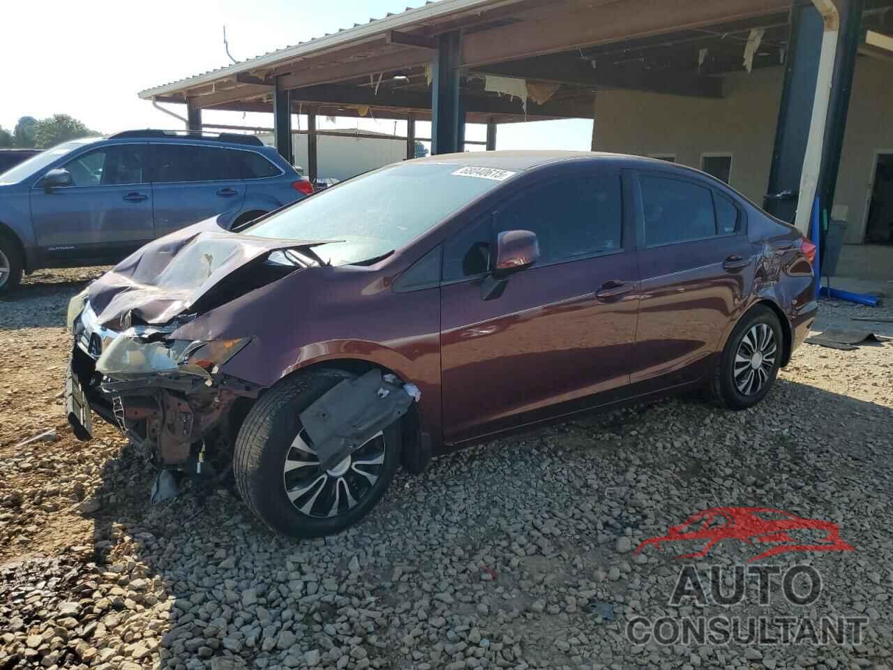 HONDA CIVIC 2012 - 19XFB2F52CE051689