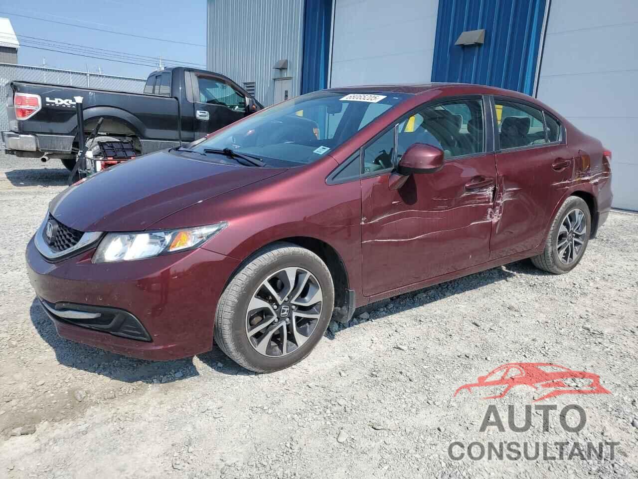 HONDA CIVIC 2013 - 2HGFB2F51DH034535