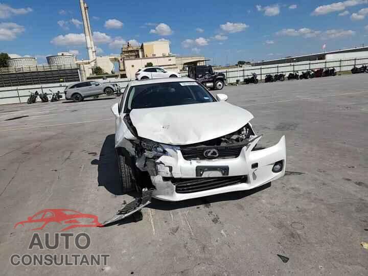LEXUS CT 200 2013 - JTHKD5BH7D2133490