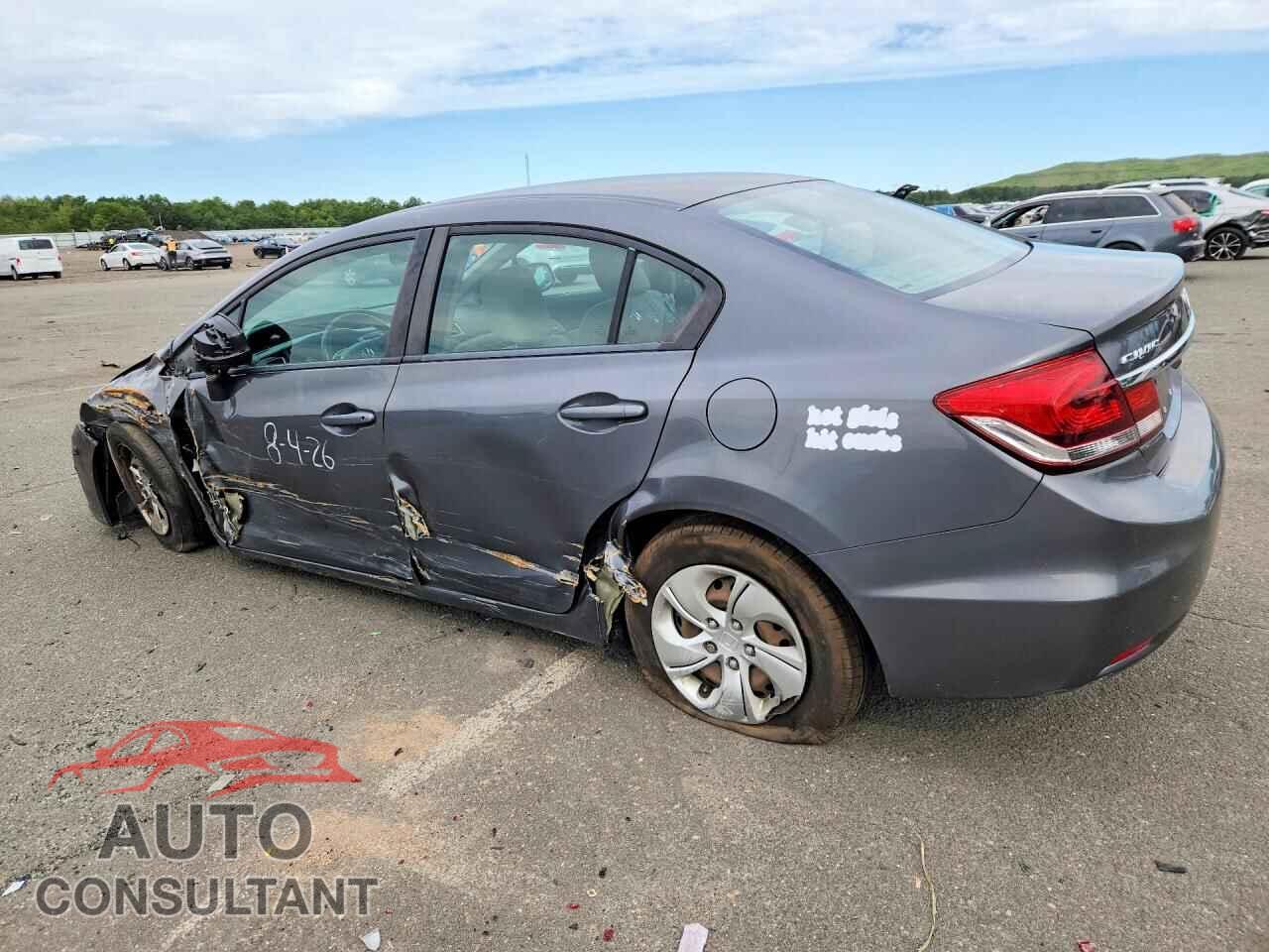HONDA CIVIC 2013 - 2HGFB2F51DH571633