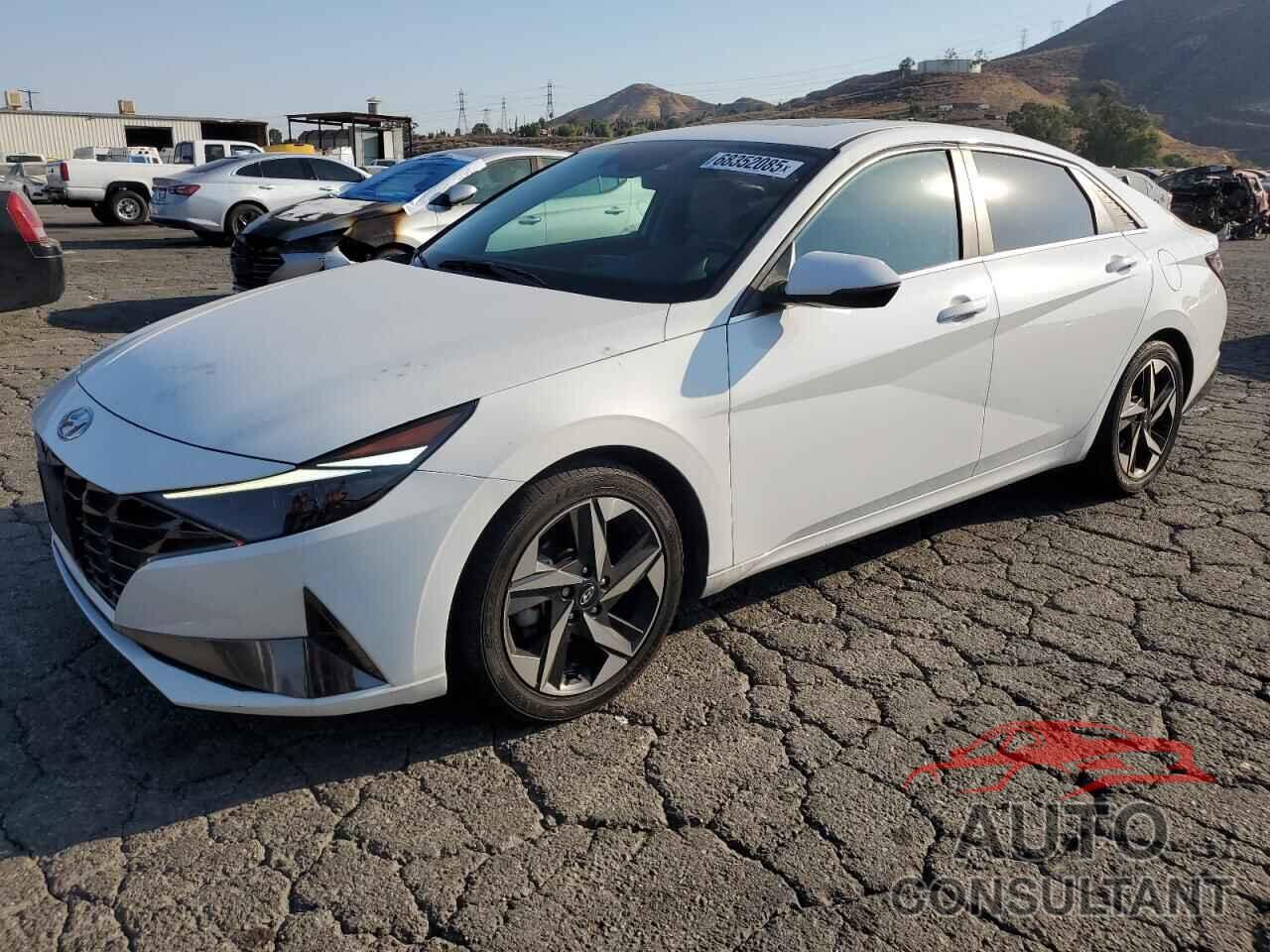 HYUNDAI ELANTRA 2021 - KMHLN4AJXMU007352