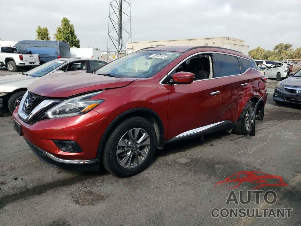 NISSAN MURANO 2018 - 5N1AZ2MG9JN147060