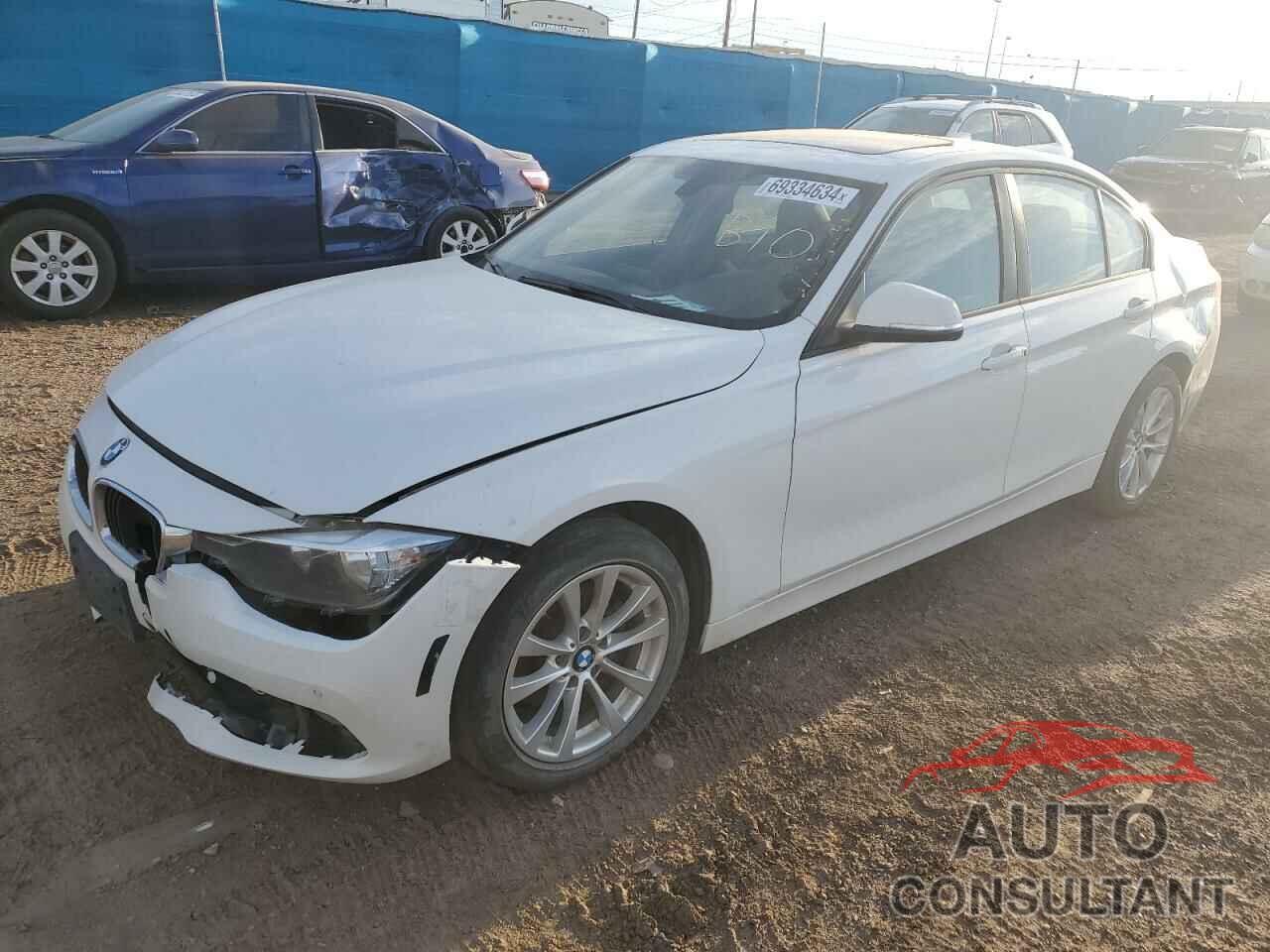 BMW 3 SERIES 2017 - WBA8E5G36HNU45047