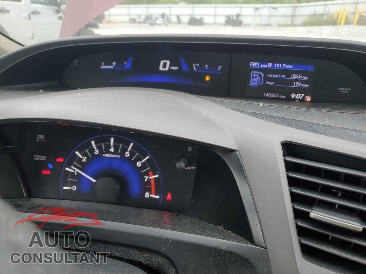 HONDA CIVIC 2012 - 19XFB2E55CE035360