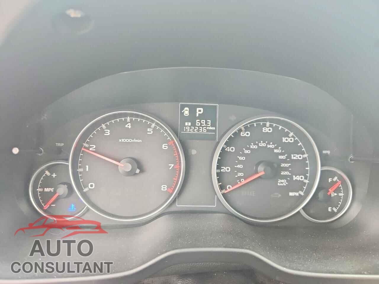 SUBARU OUTBACK 2013 - 4S4BRBCC3D3233256