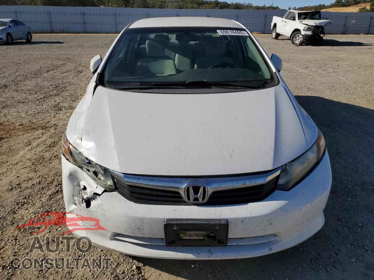 HONDA CIVIC 2012 - 2HGFB2F55CH500448