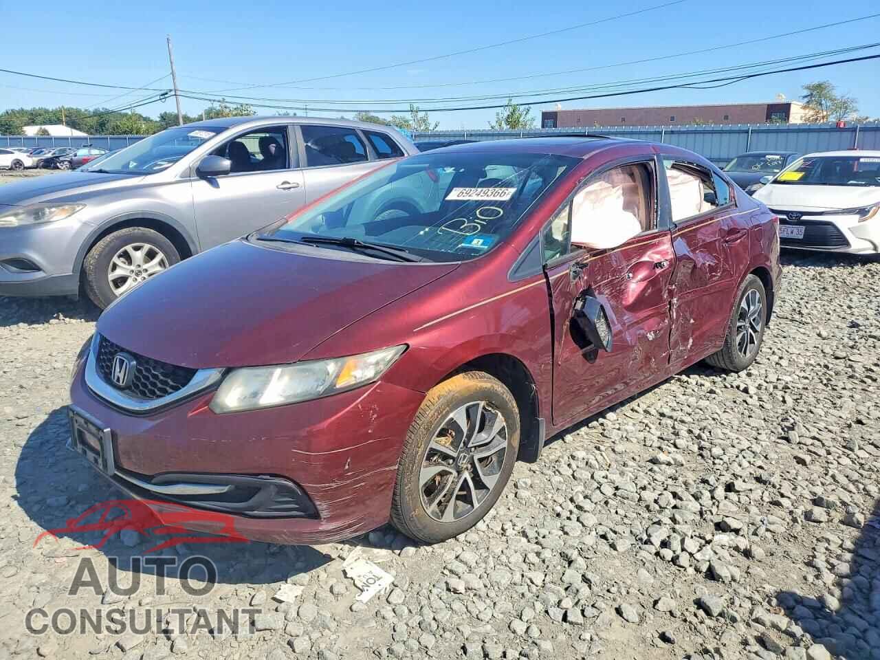 HONDA CIVIC 2014 - 19XFB2F80EE208620