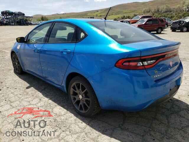 DODGE DART 2015 - 1C3CDFAA7FD311572
