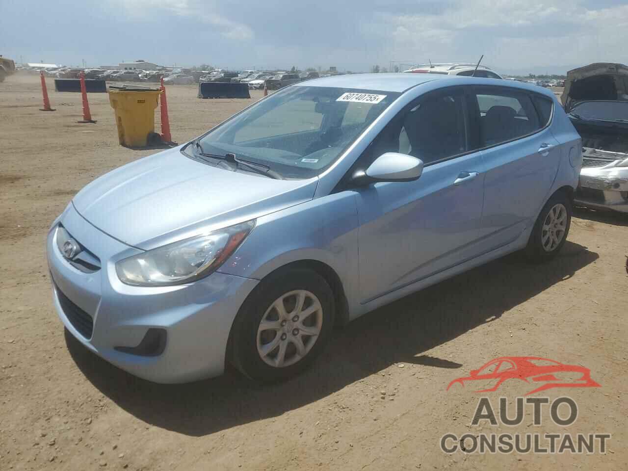 HYUNDAI ACCENT 2012 - KMHCT5AE8CU044137
