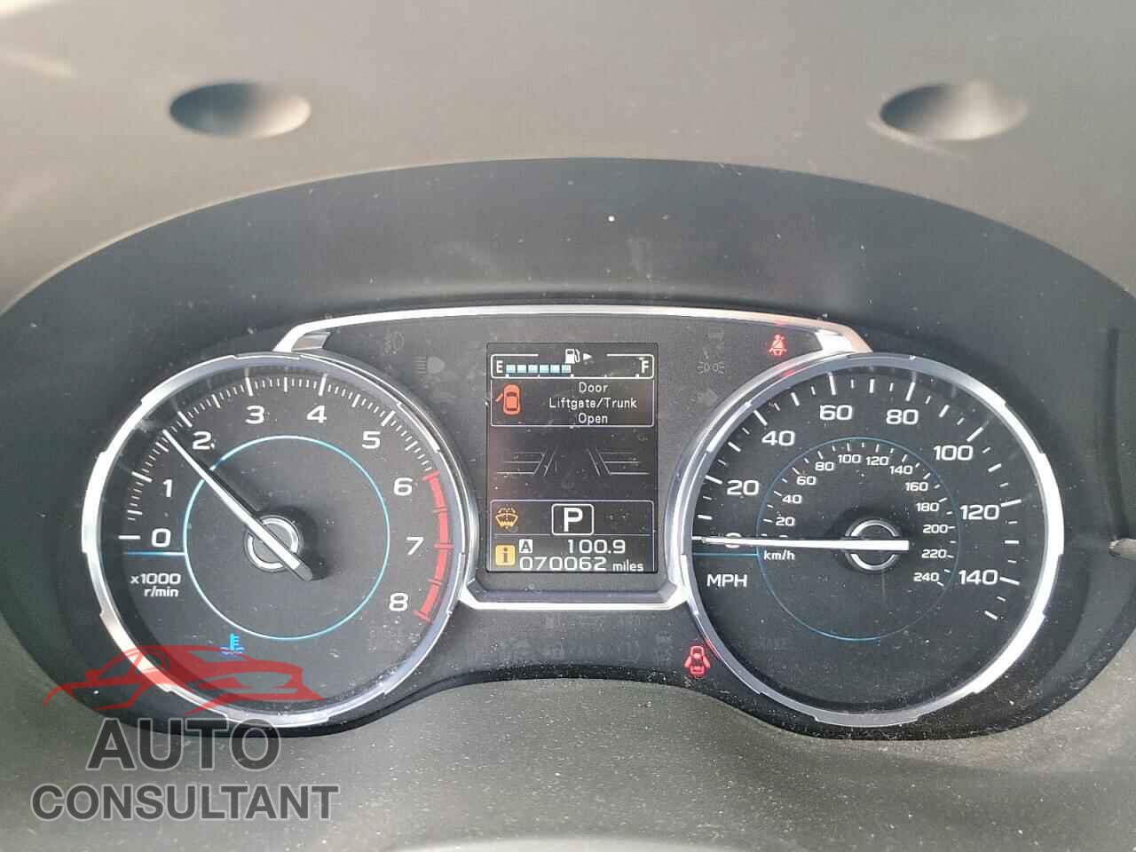 SUBARU FORESTER 2017 - JF2SJAWC0HH566901